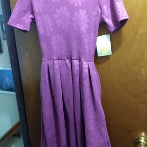 LulaRoe XXS Hot pink Amelia